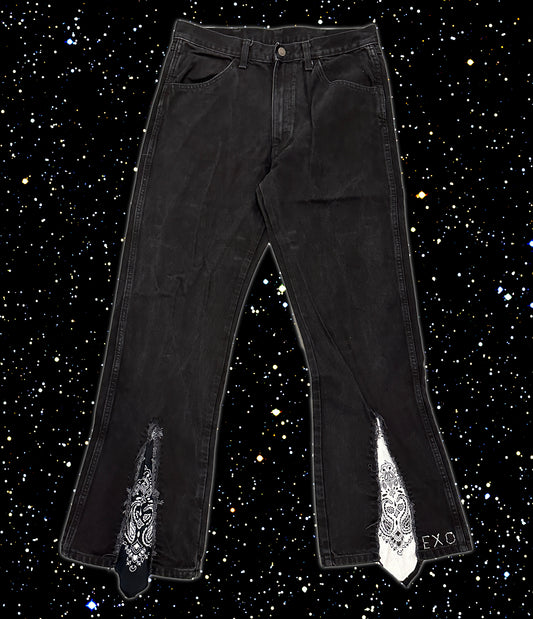 BANDANA FLARE PANTS